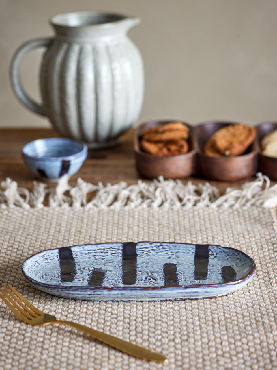 Ever Plate | Stoneware | Black