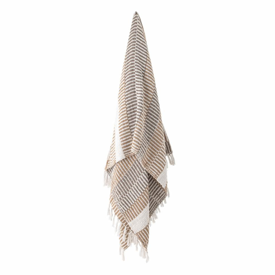 Isnel Throw - Nature Recycled Cotton
