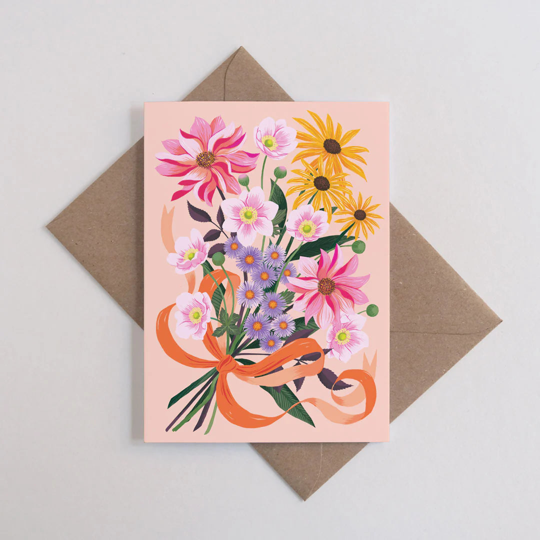 Autumn Bouquet Greeting Card
