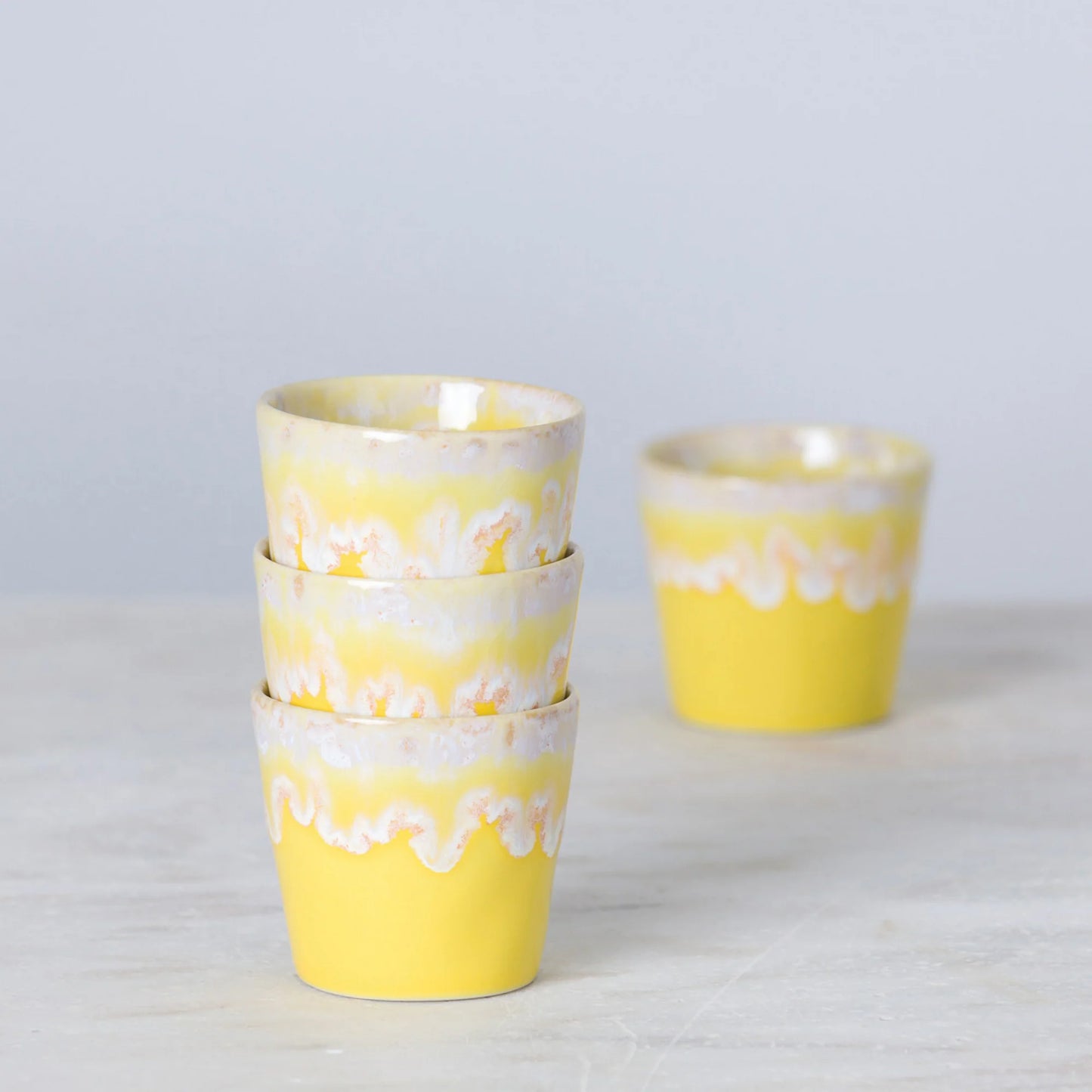Yellow Espresso Cup