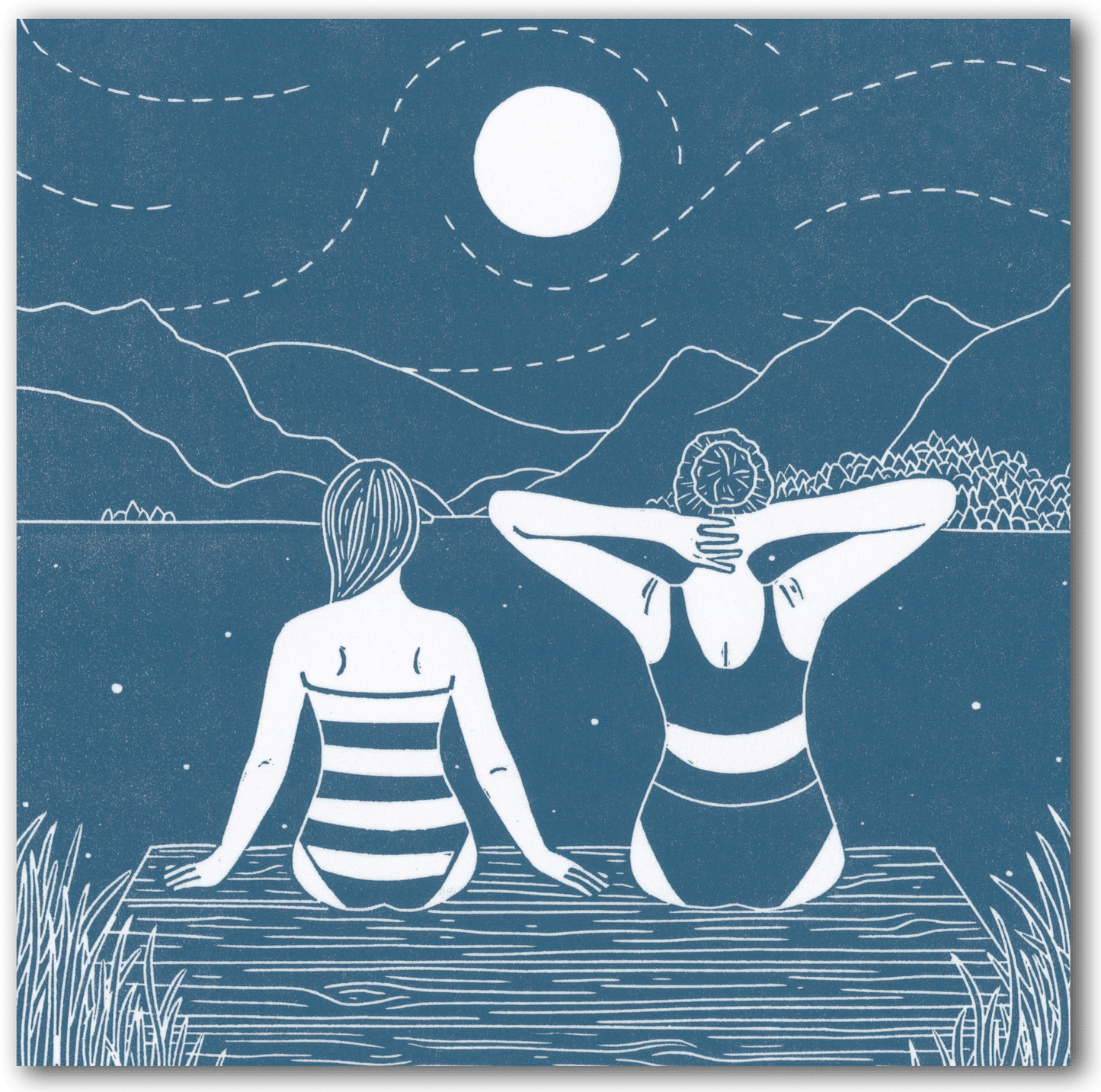 Kindred Spirits Greetings Card