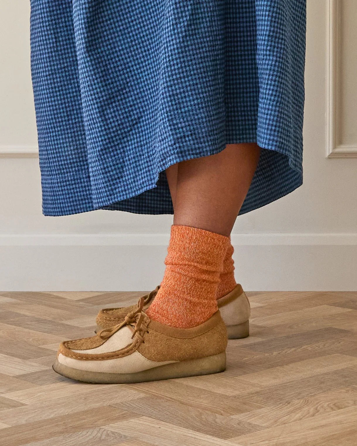 ROVE Tangerine Colour Socks