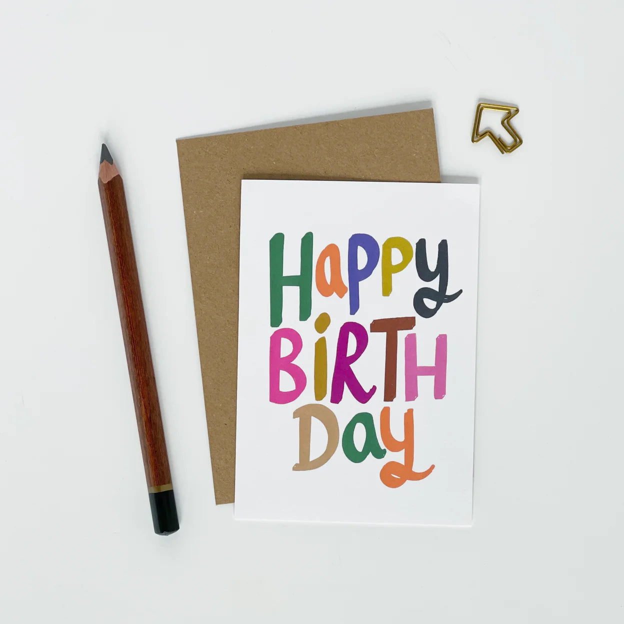 Colourful Happy birthday Card