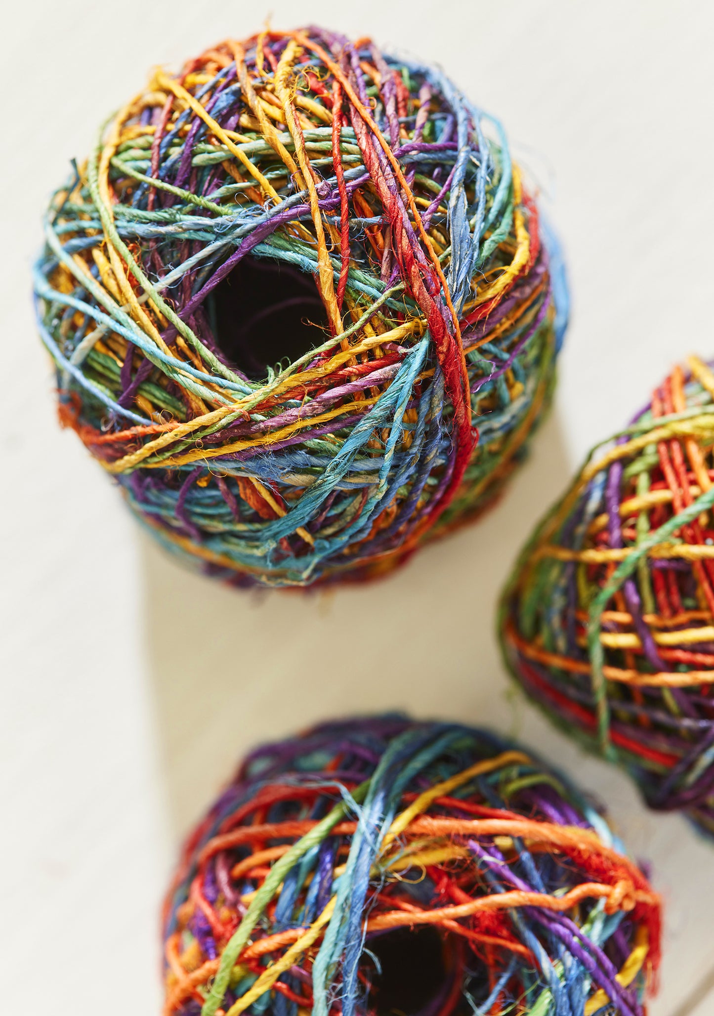 Rainbow Hemp Twine Yarn - 20g