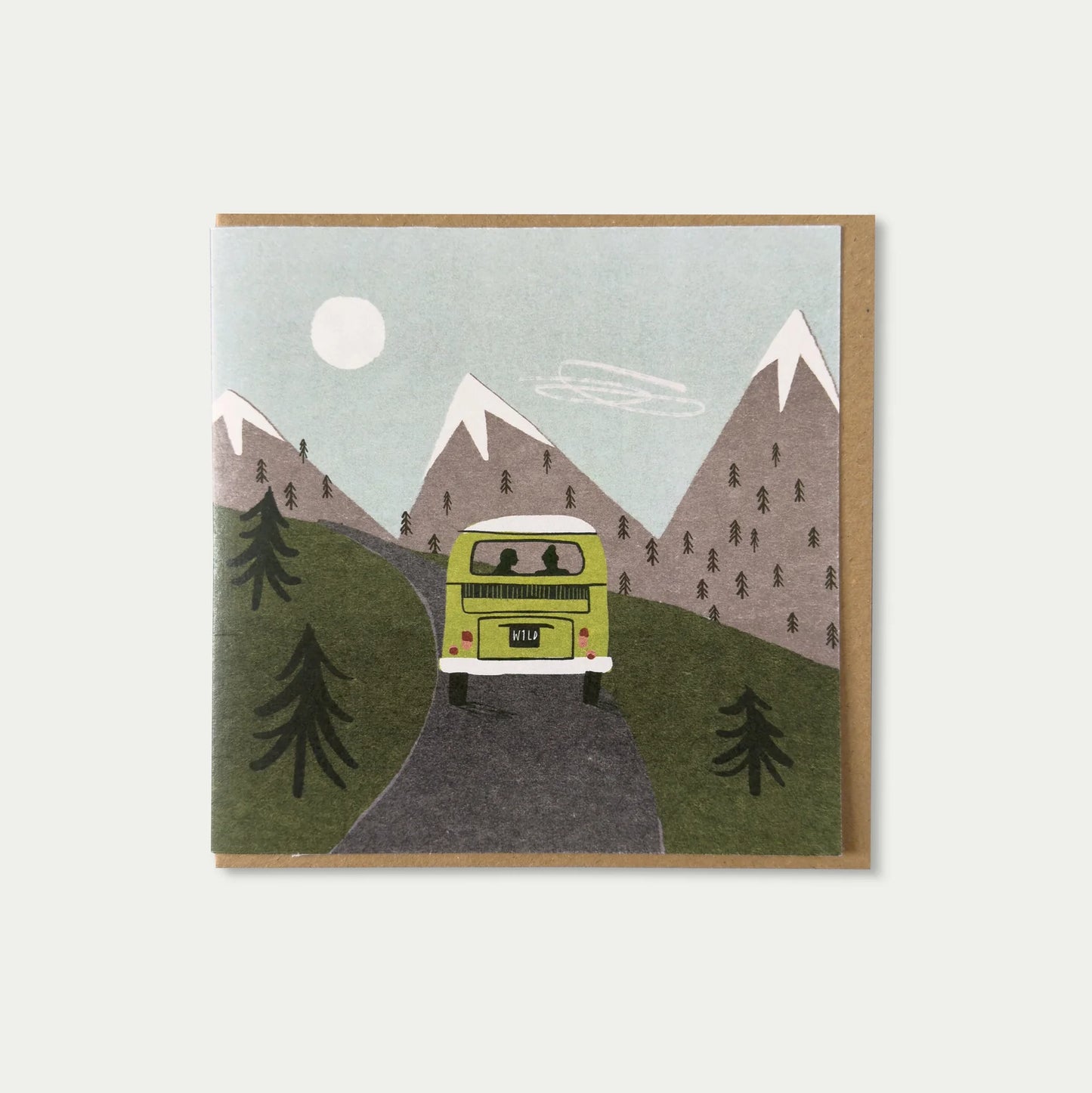 Camper Van Life Greetings Card