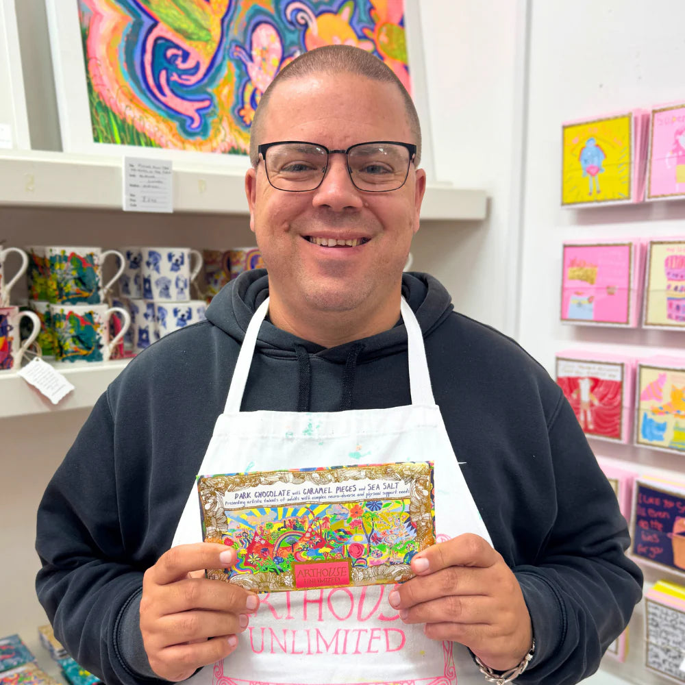 Joy Revolution Dark Chocolate with Caramel Pieces & Sea Salt