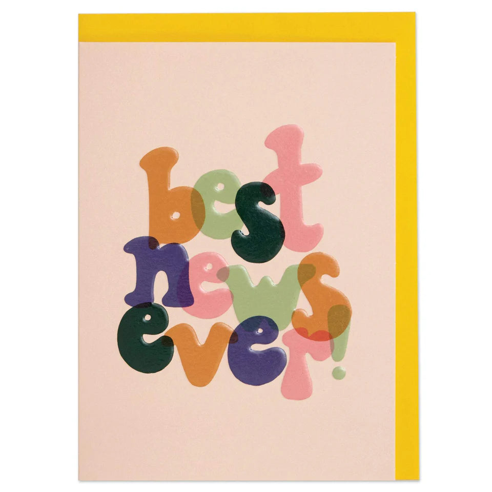 Best News Ever Greetings Card