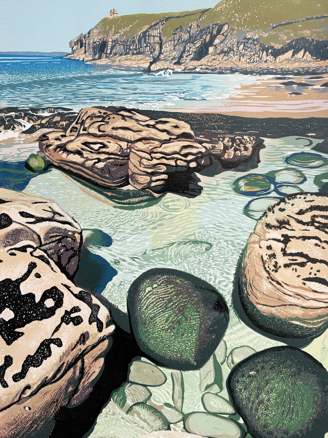 Rinsey Rockpool Greetings Card