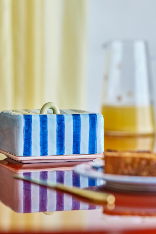 Phoenix Stoneware Butter Dish