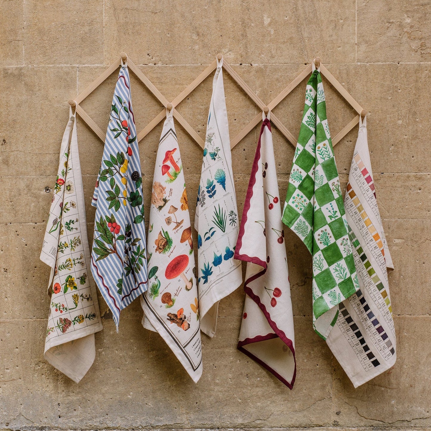 Tea Towel With Cherries