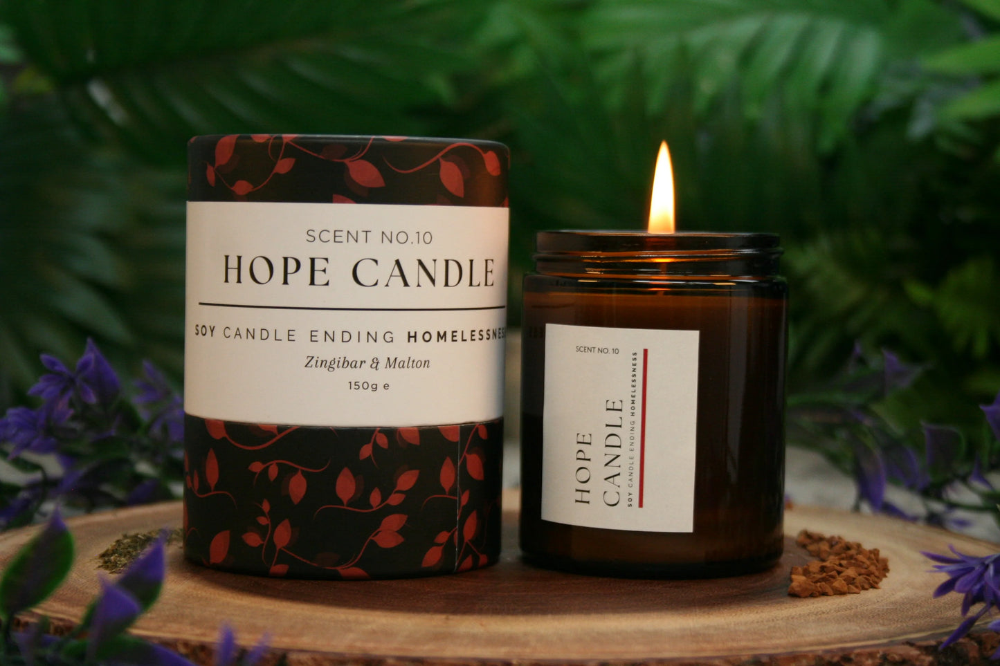 Zingibar & Malton Candle (150gms)