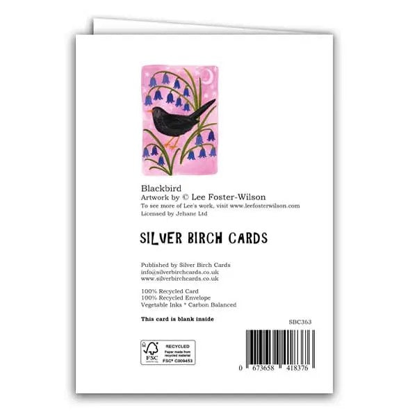 Blackbird Greeting Card