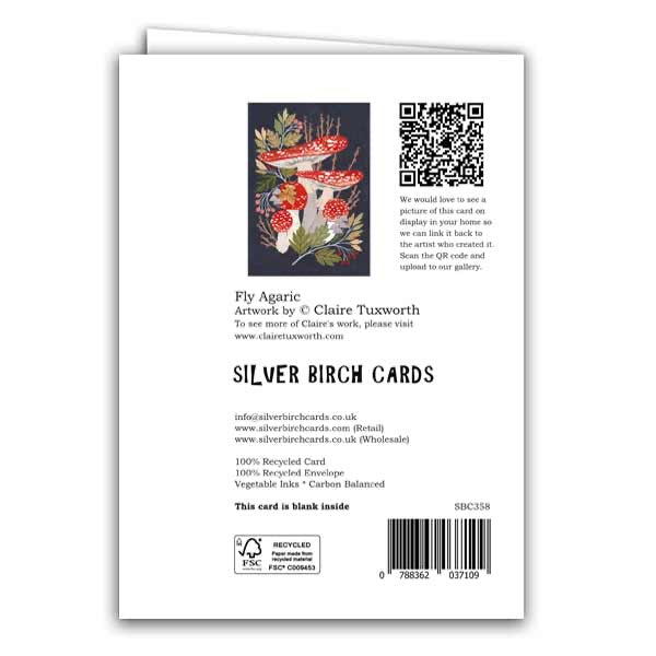 Fly Agaric Greeting Card