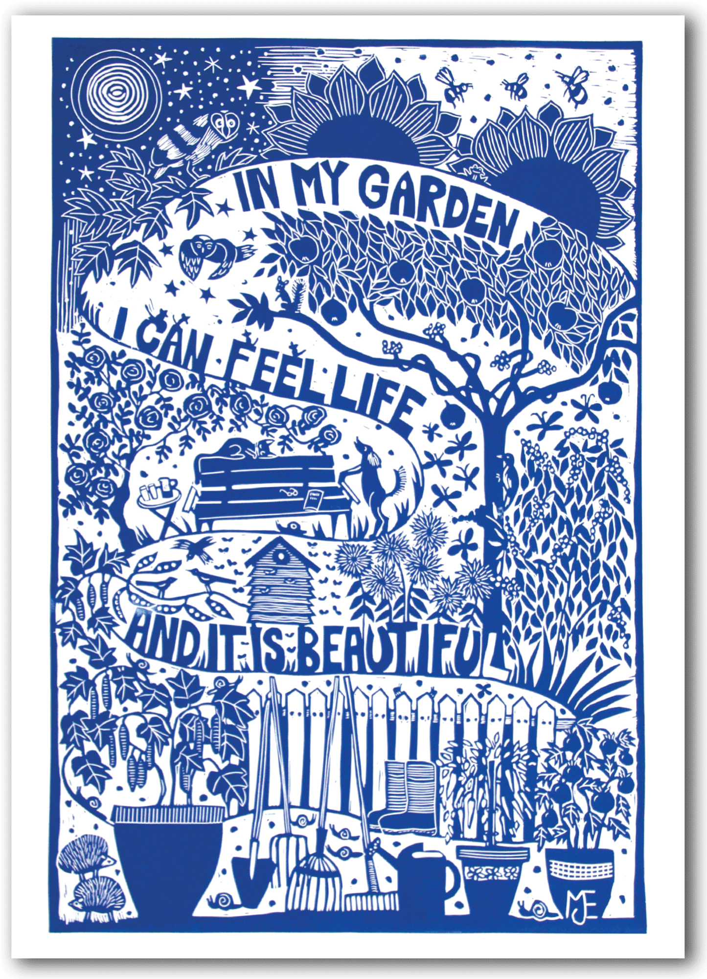In My Garden I Can Feel Life