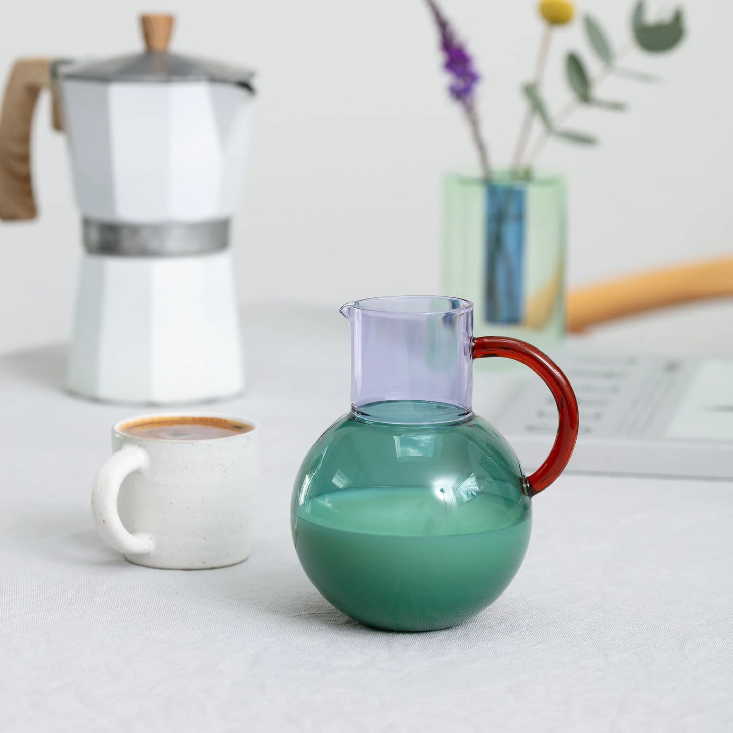Small Teal/Purple Jug