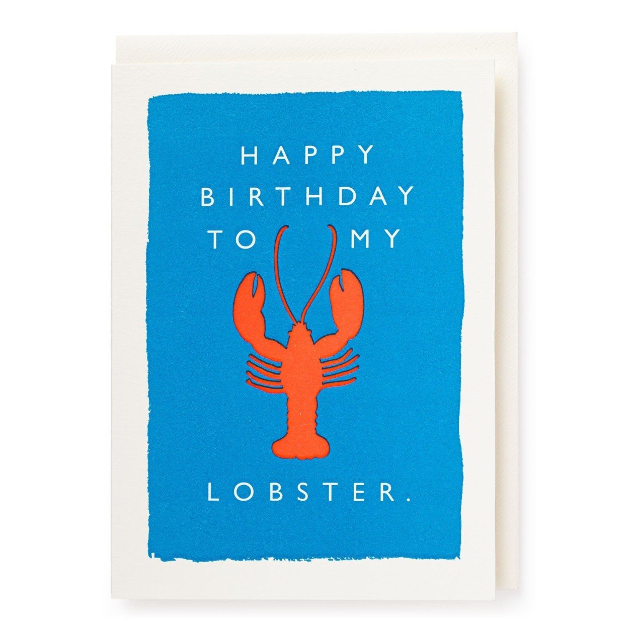 Lobster Birthday Greeting Card
