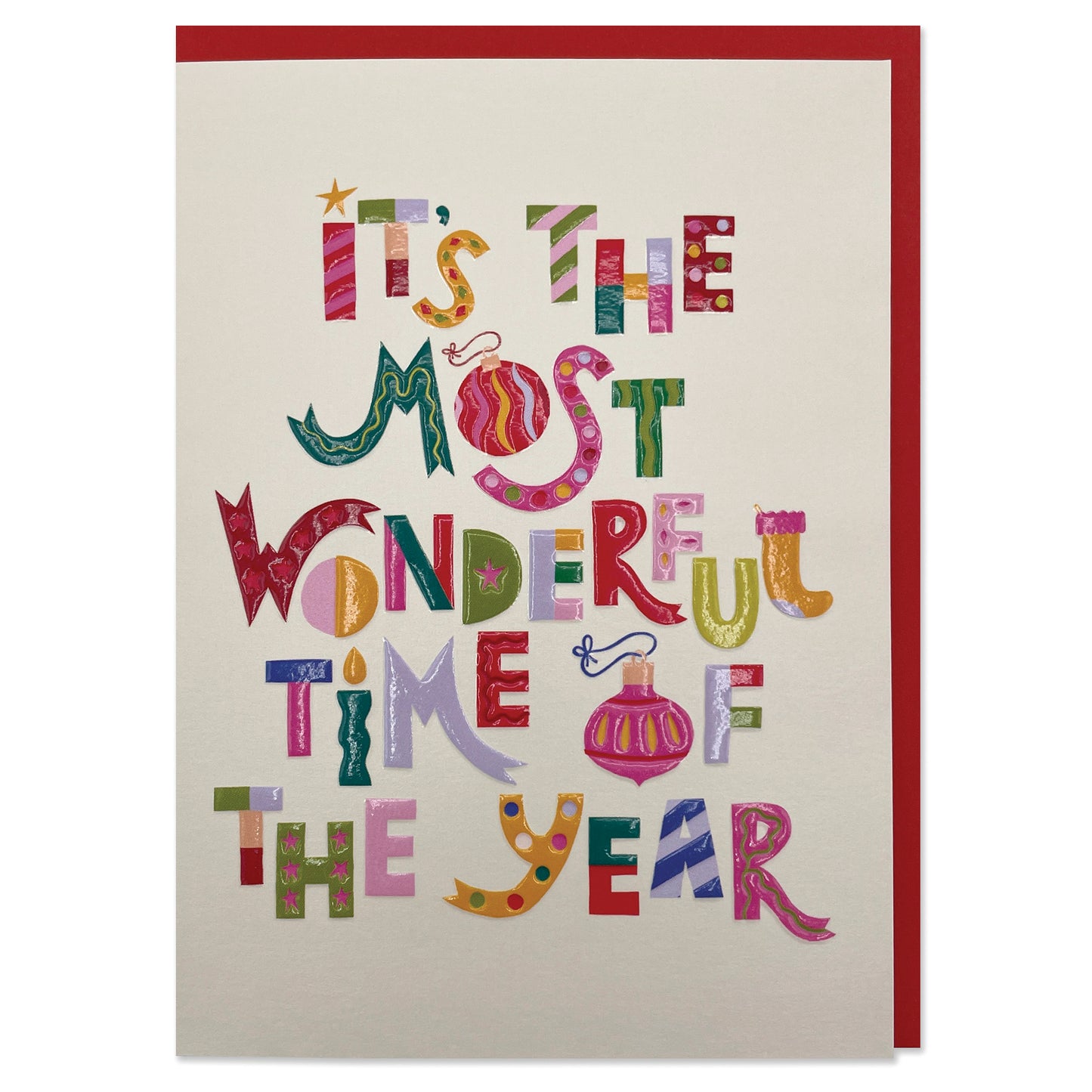It’s The Most Wonderful Time Of The Year Christmas Card