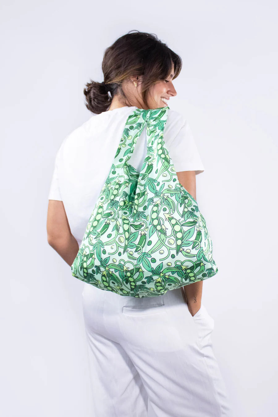Peas Medium Reusable Bag