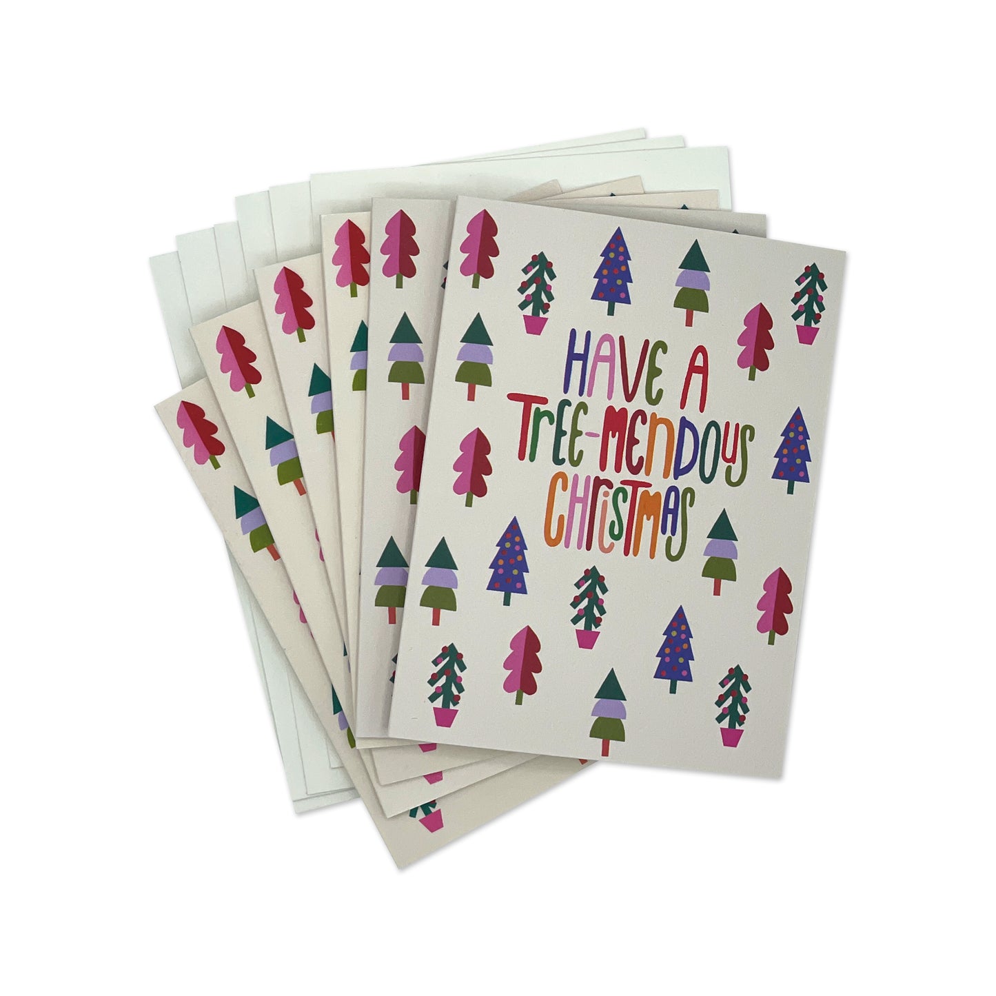 Have A Tree-mendous Christmas Card: Pack Of 6
