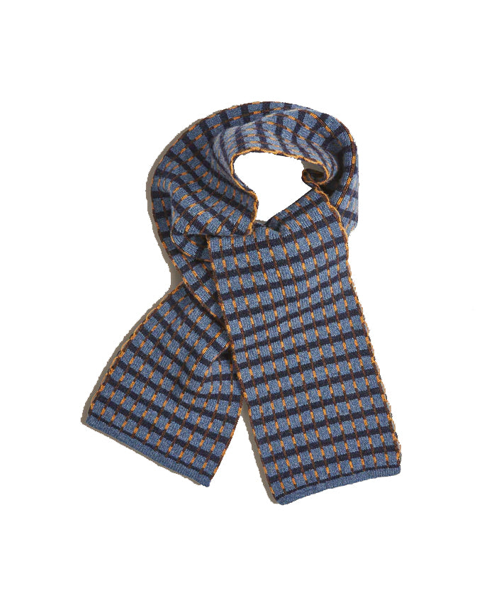 Boro Scarf in Blue