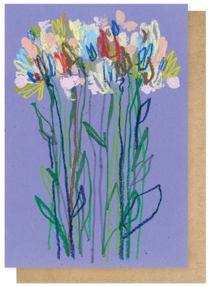 Lillac Flowers Card