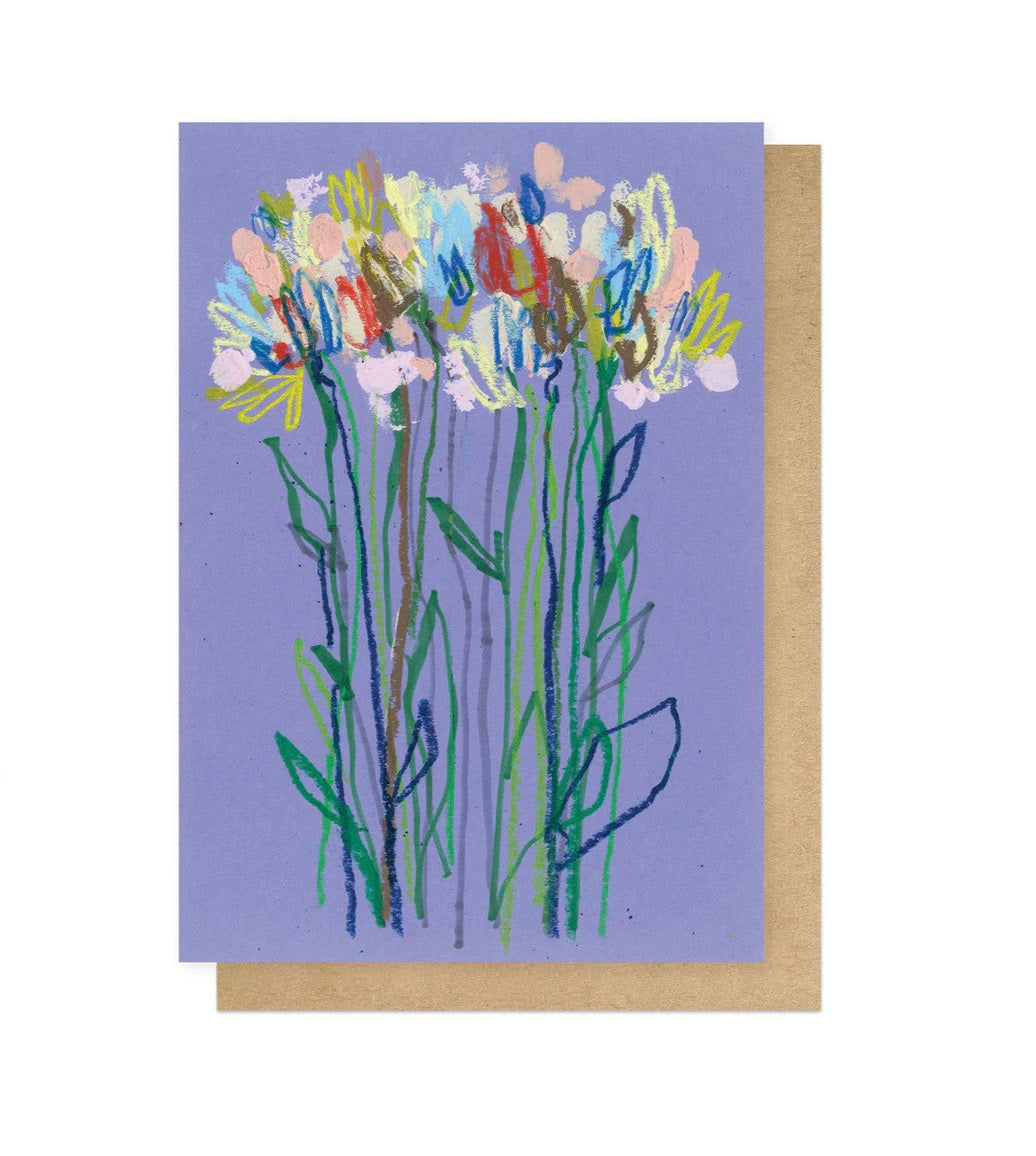 Lillac Flowers Card