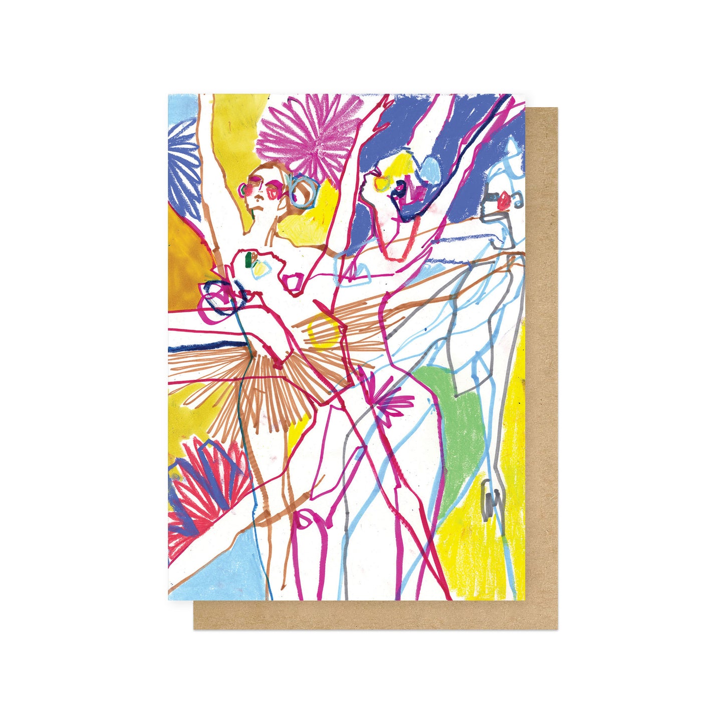 Pose Greetings Card