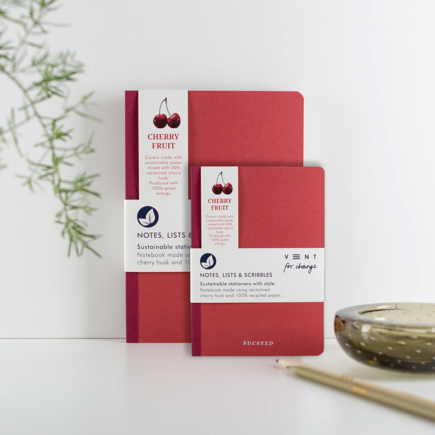 Cherry Fruit Notebook A5
