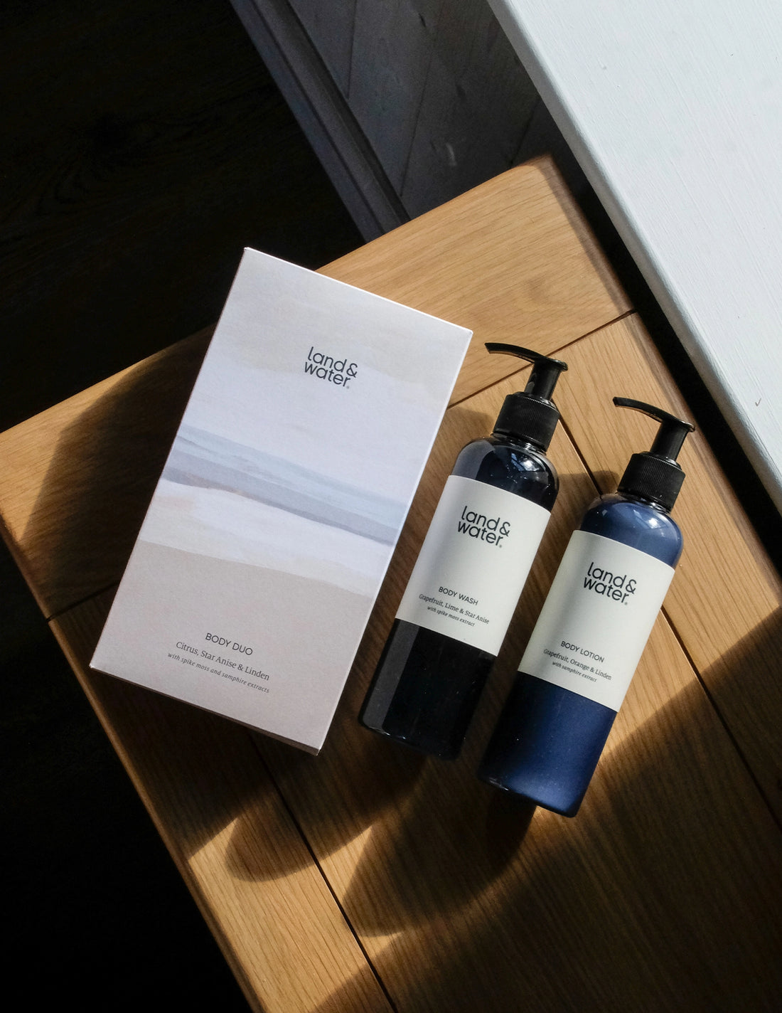 Land & Water Citrus, Star Anise & Linden Body Duo