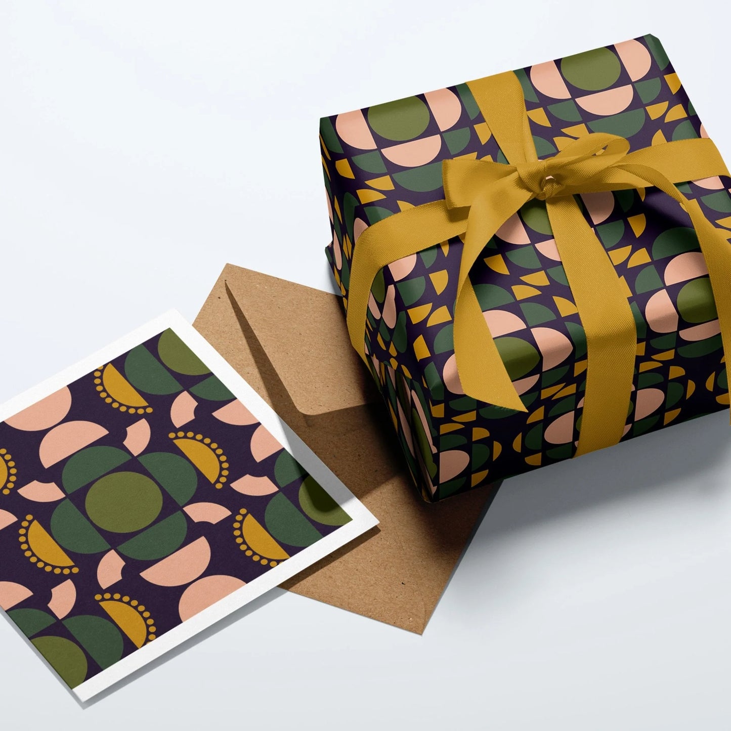 Seventies 8 Star Christmas Wrap