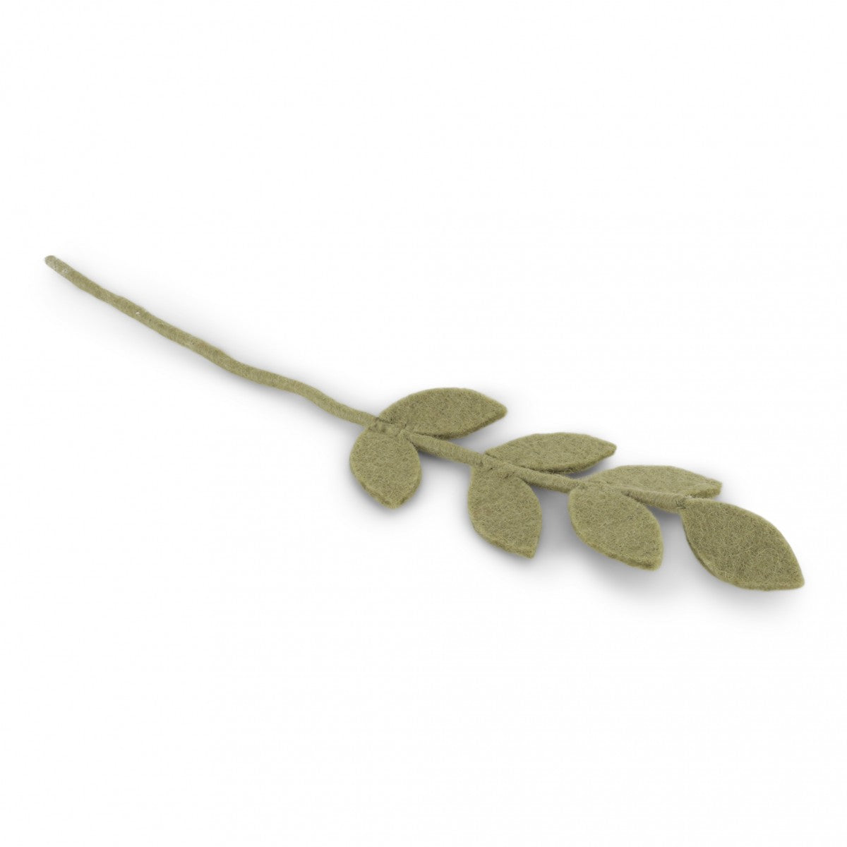 Mint Green Leaf Branch Felt Decoration