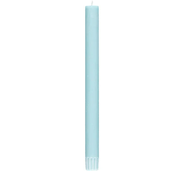 Powder Blue Dinner Candles