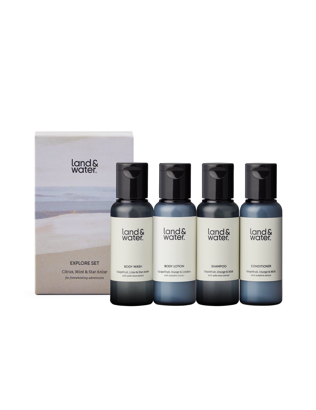 Land & Water Citrus, Mint & Star Anise Explorer Set