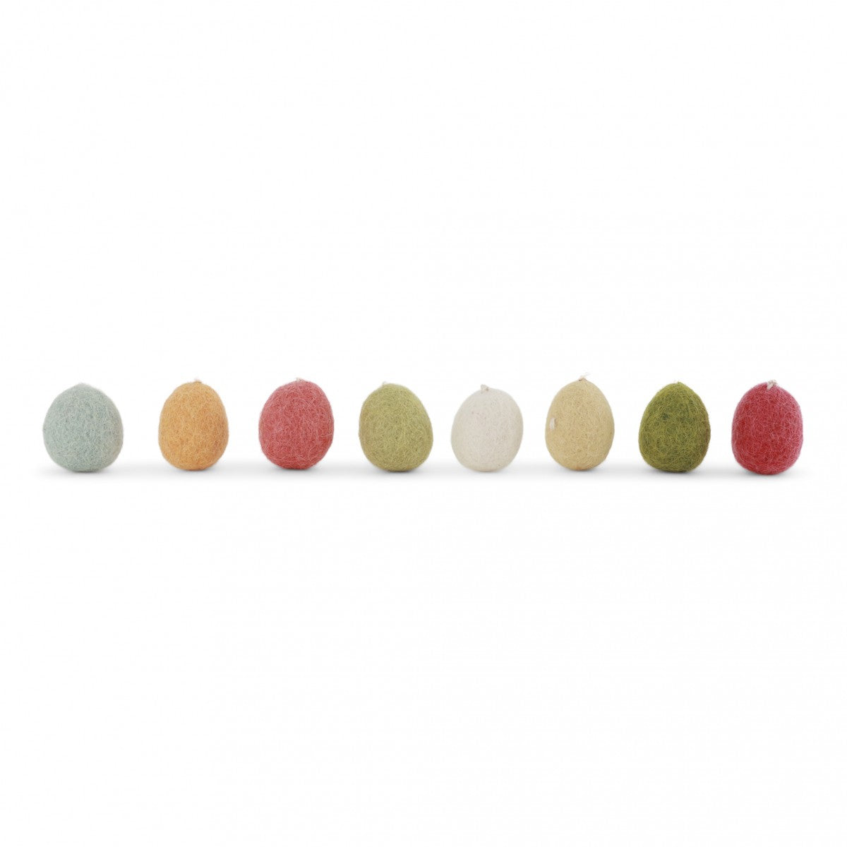 Mini Eggs Colourful (set of 8) Felt Decorations