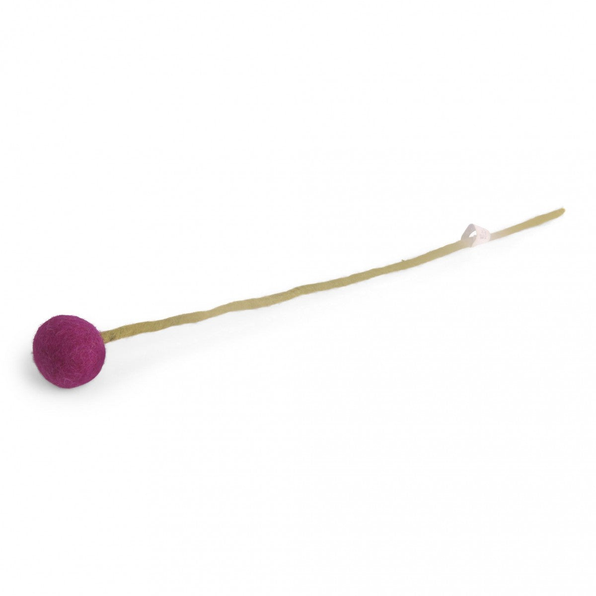Dark Purple Flower Felt Decoration