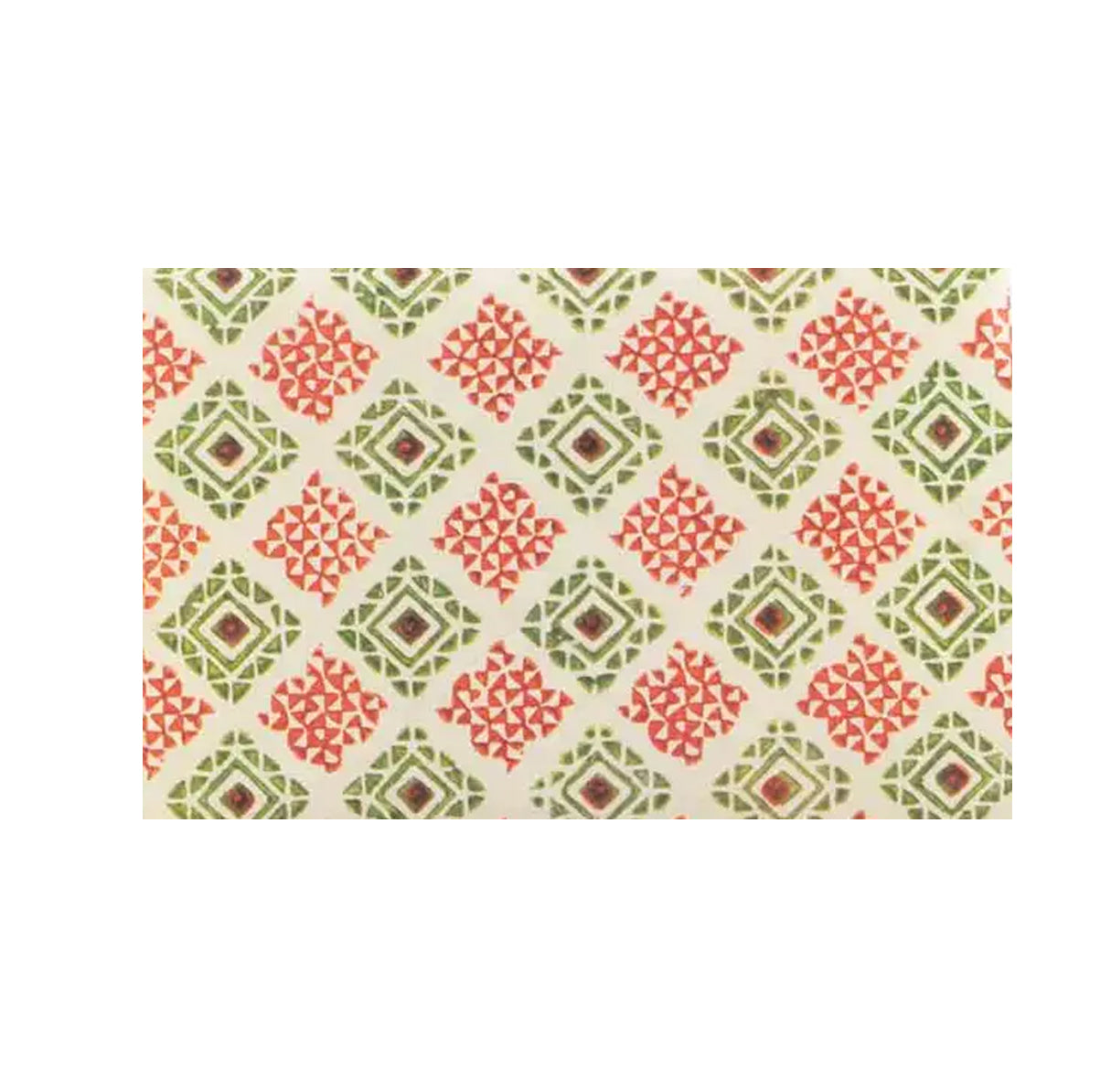Red print Wrapped Soap
