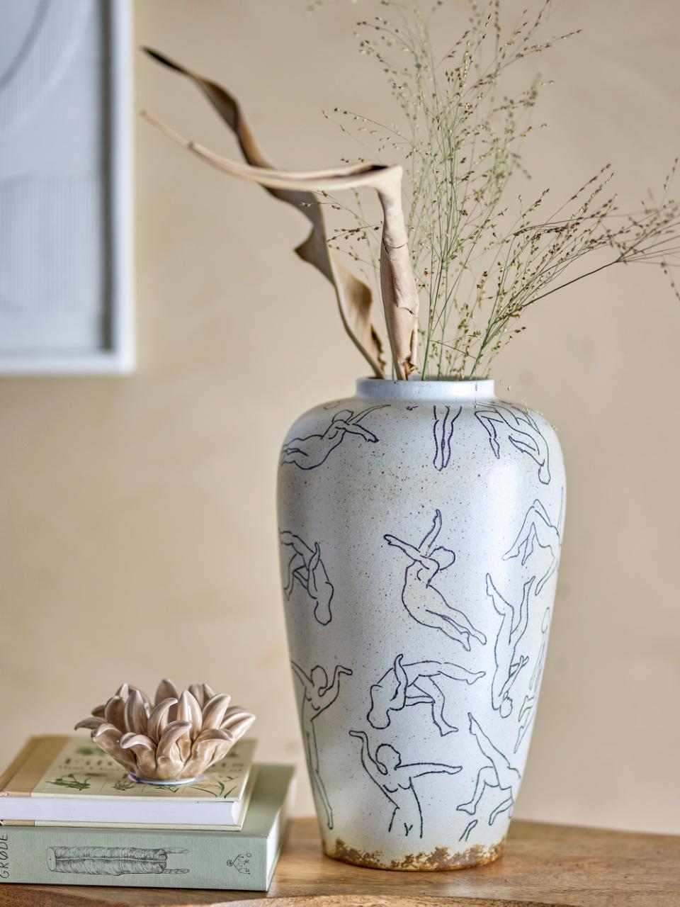 Adah Vase - Natural Stoneware