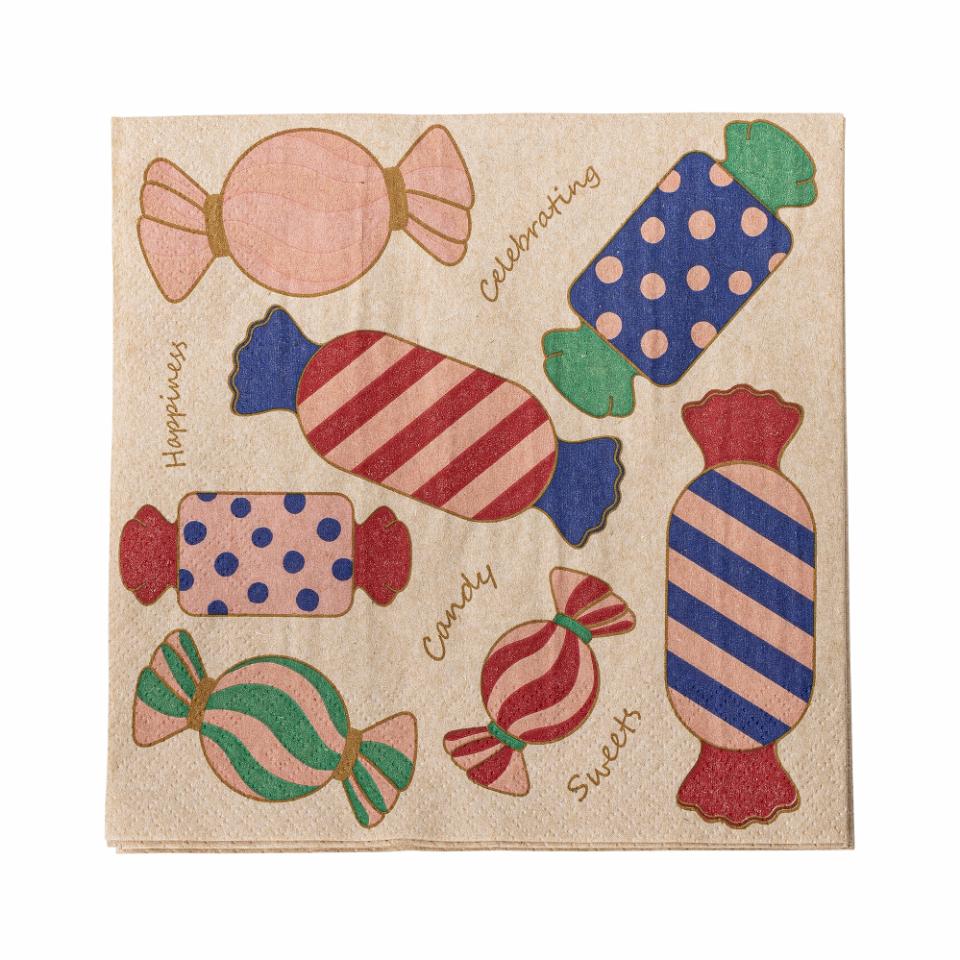 Caramella Rose Napkins