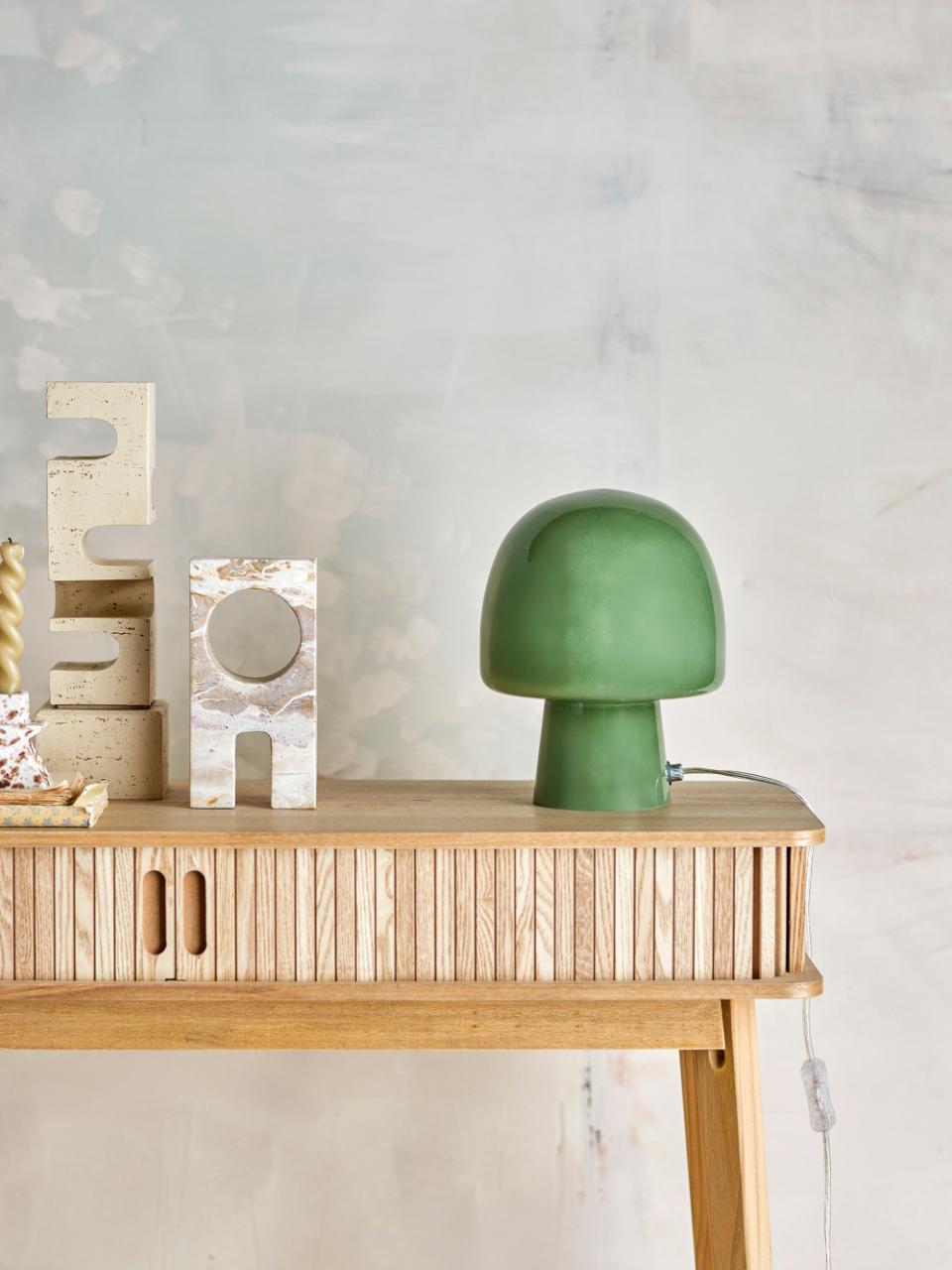 Paddy Green Glass Table Lamp