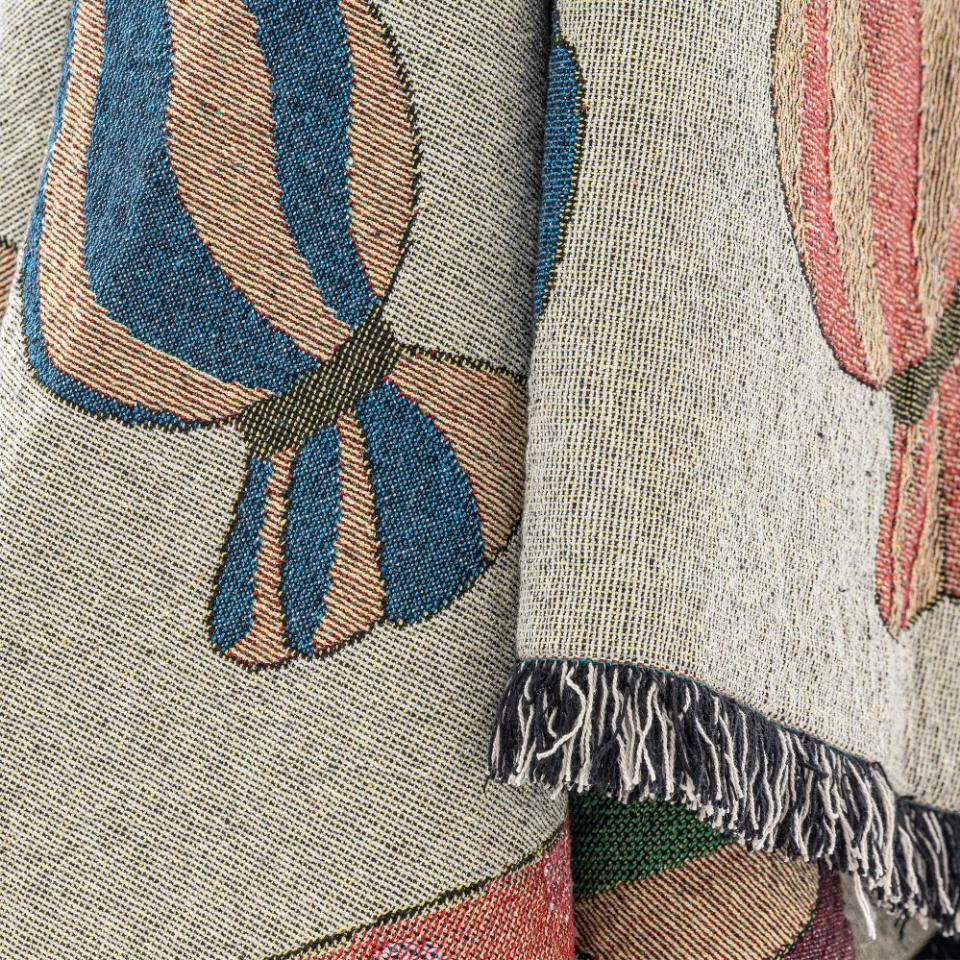Caramella Recycled Cotton Throw