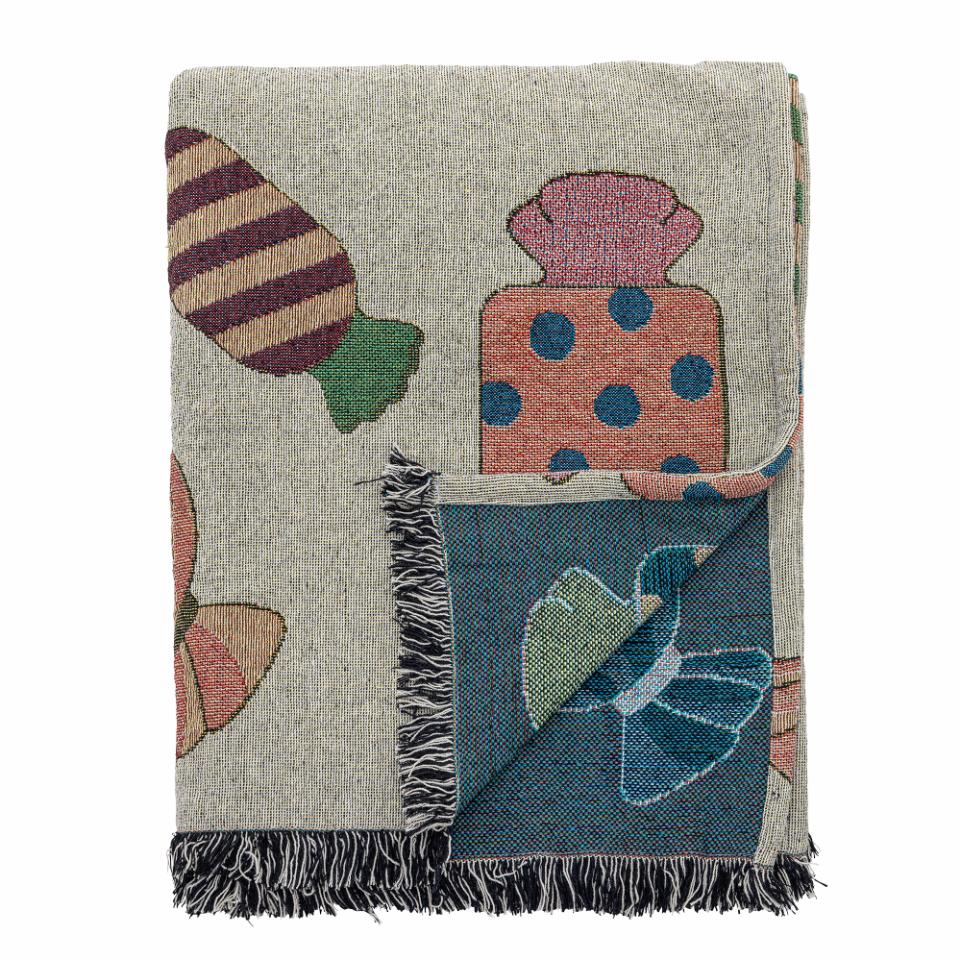 Caramella Recycled Cotton Throw