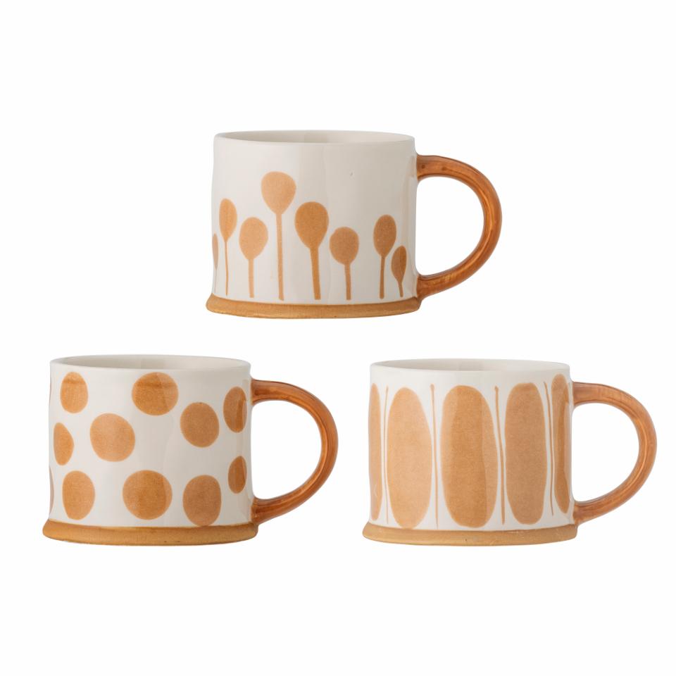 Linora Brown Assorted Stoneware Mug