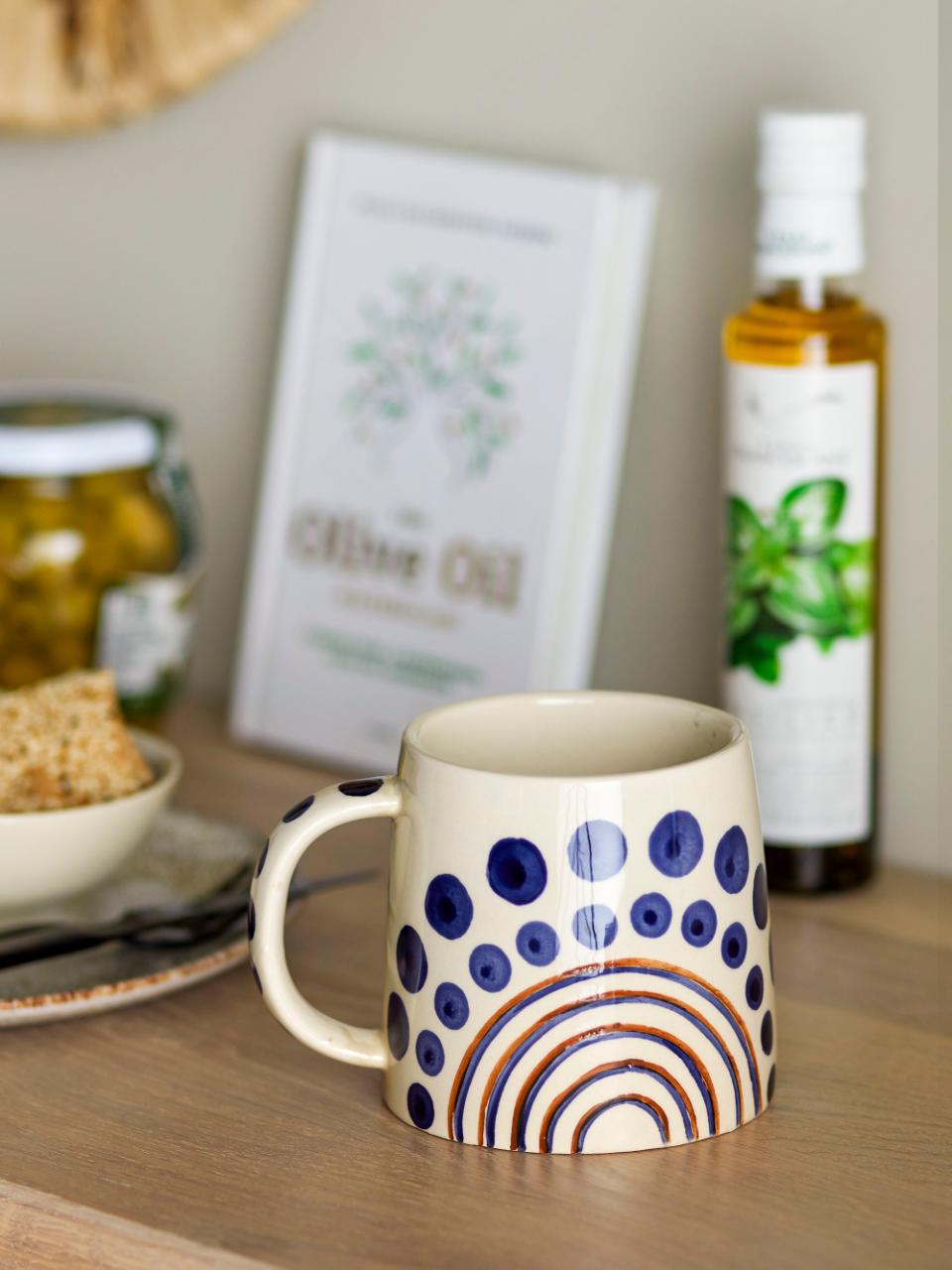 Sharma Blue Stoneware Mug