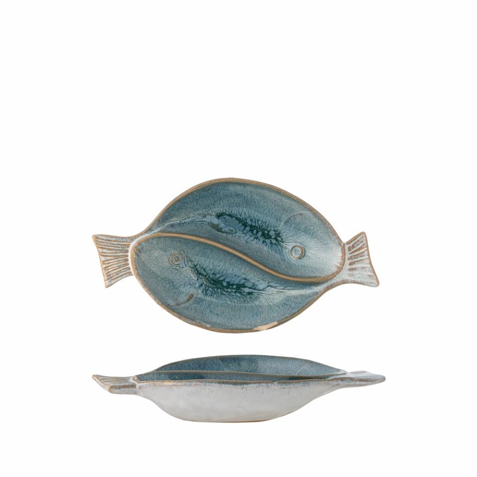 Mei Serving Plate, Blue