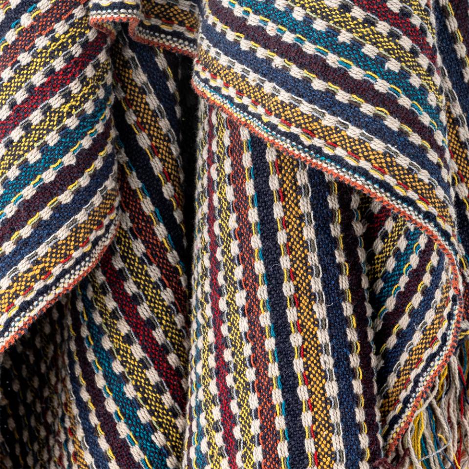 Lazzario recycled Blue Throw
