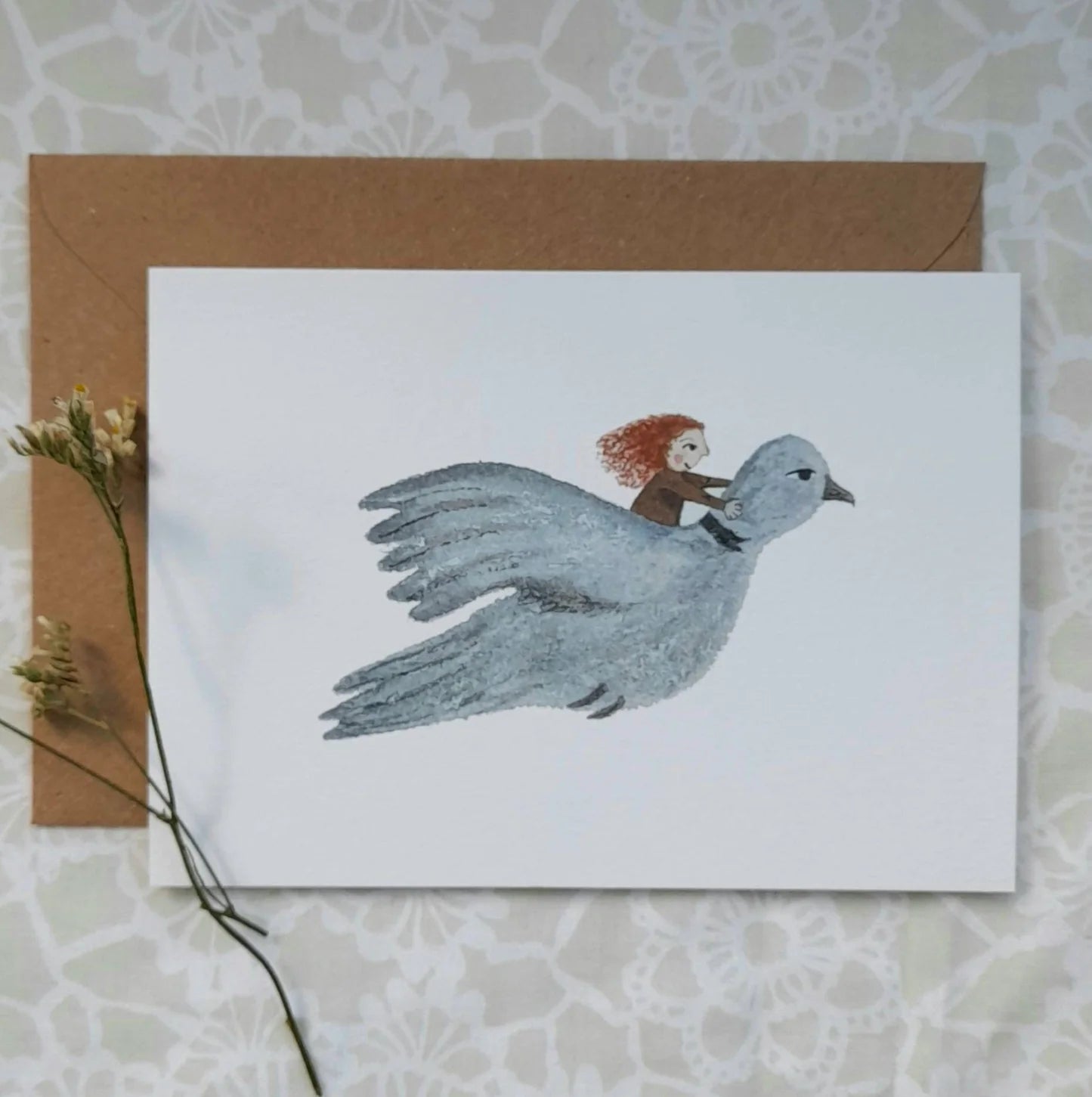 Collared Dove Card