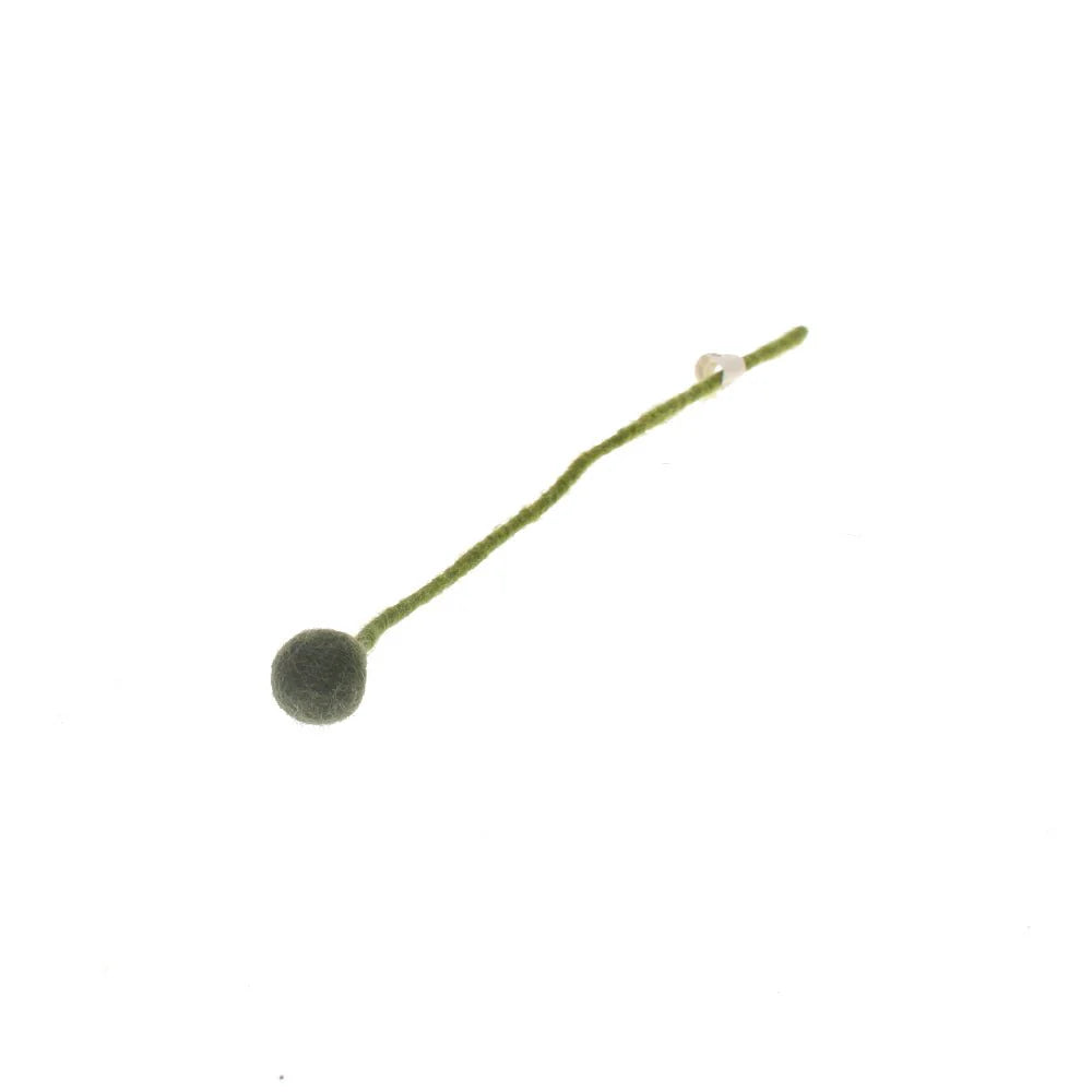 Mint Green Flower Felt Decoration
