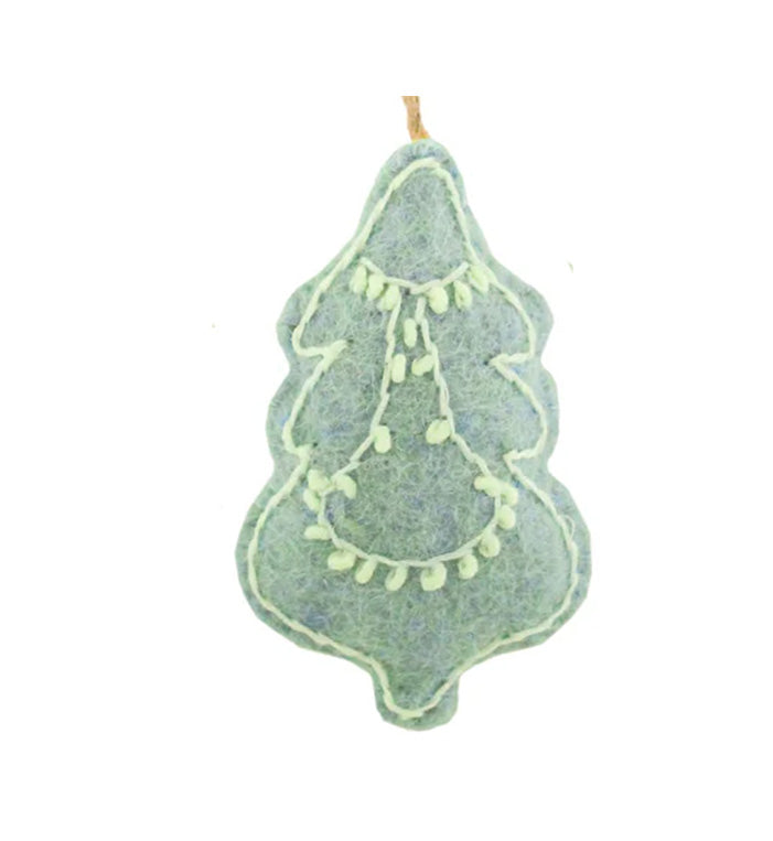 Gingerbread Decorations (4 Designs ) - Blue