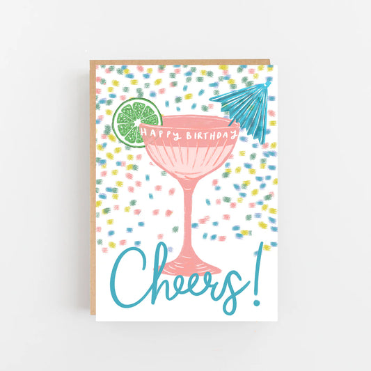 Cheers Birthday Card
