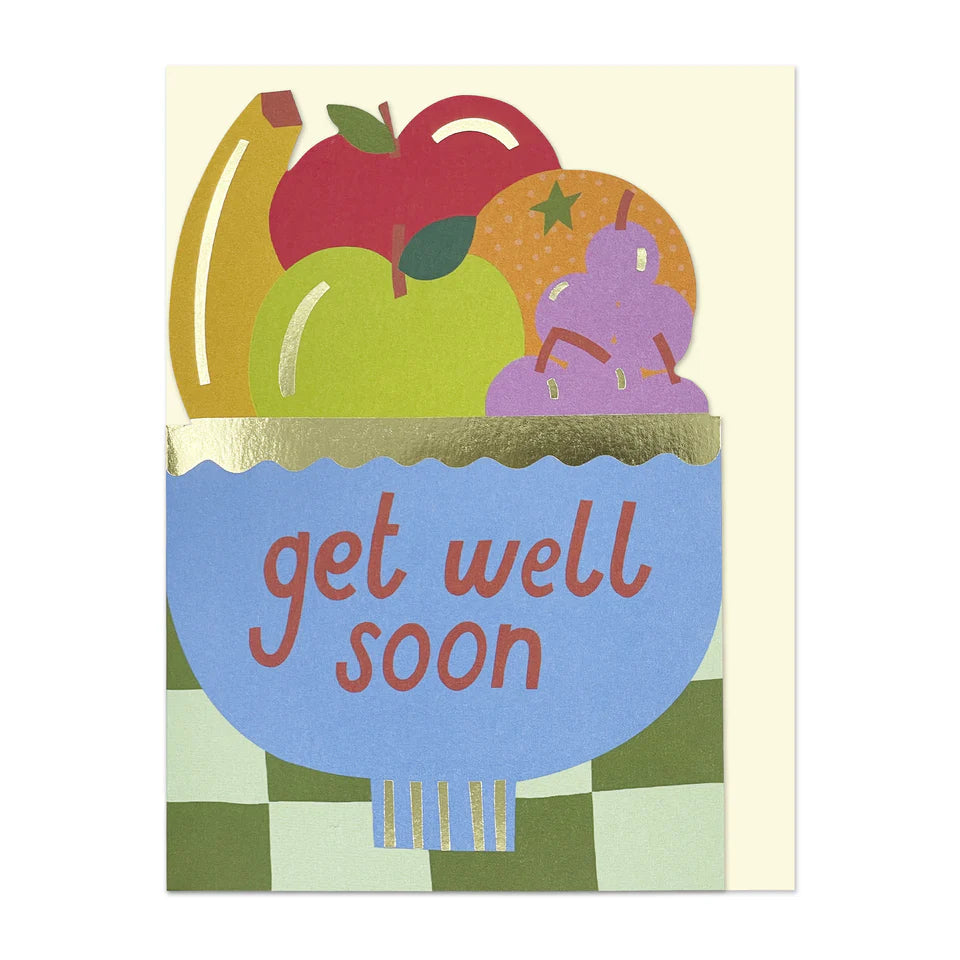 Get Well Soon Greetings Card